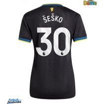 Manchester United Benjamin Sesko #30 Tredjedrakt Dame 2025-26 Kortermet